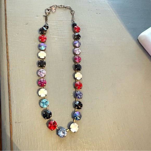 Sabika Crystal Winter 2016 Tennis Style Necklace - Picture 5 of 9